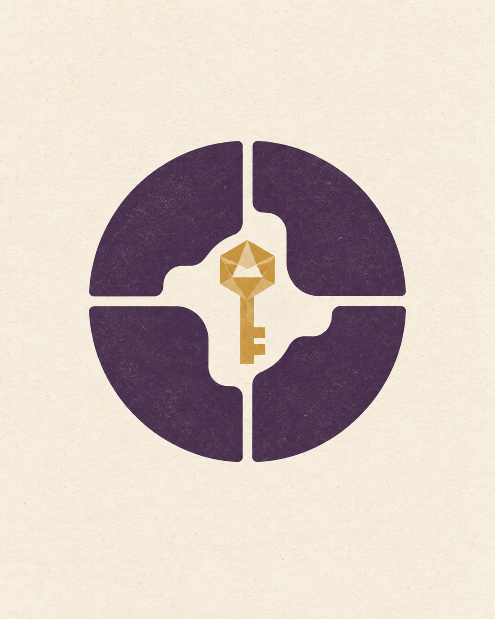 Abstract geometric poster for CipherShield