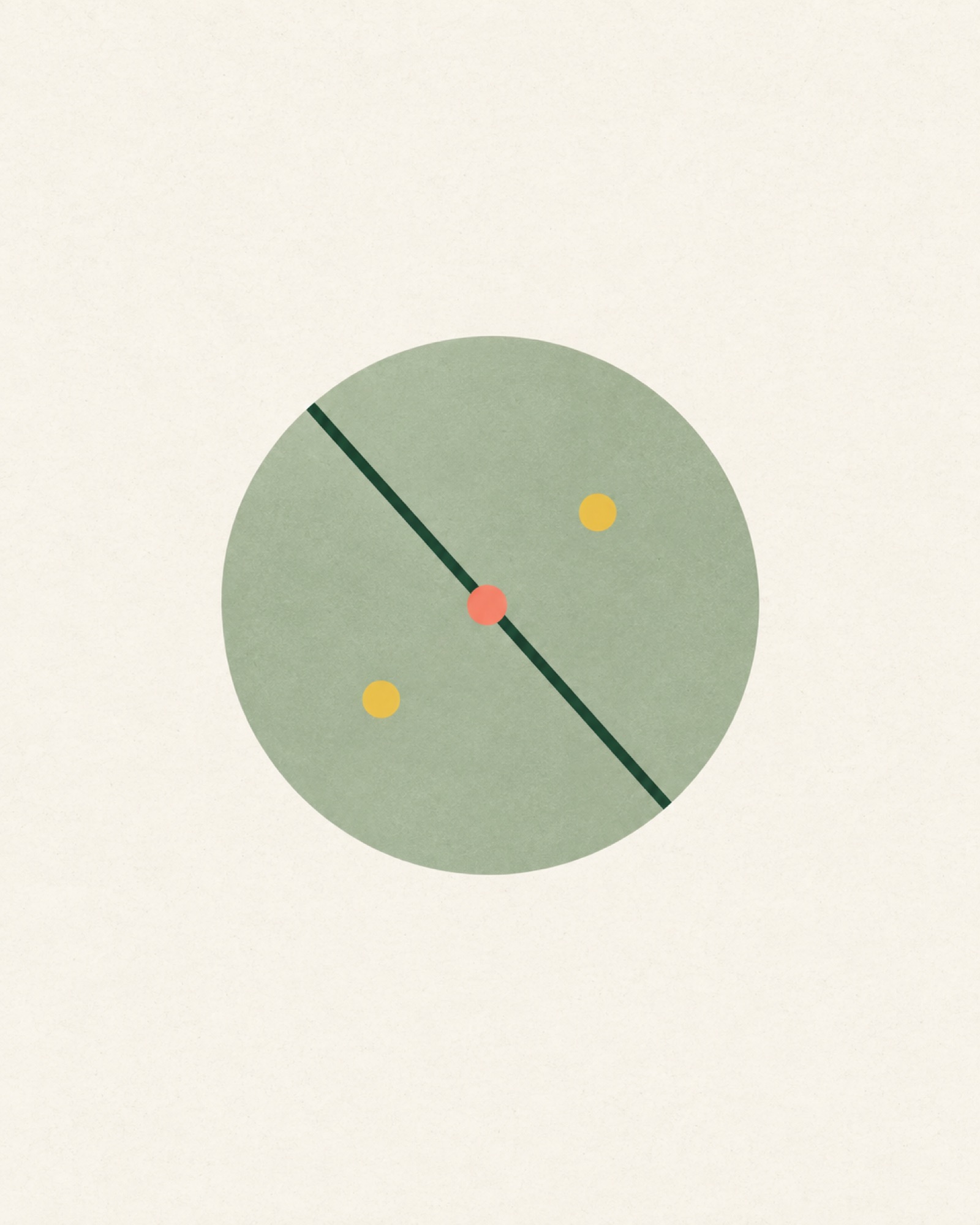 Abstract geometric poster for CRISPR Signal Engine