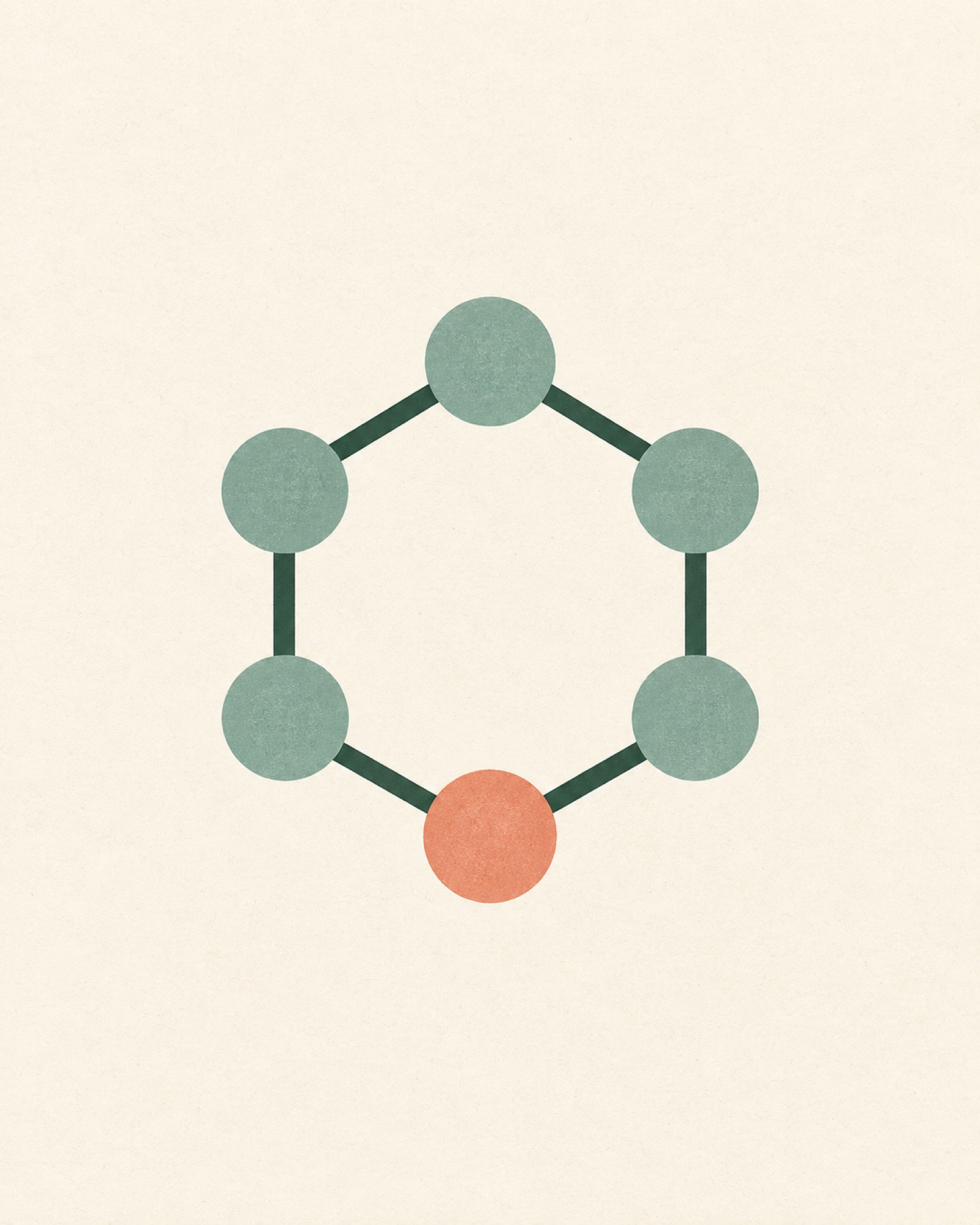 Abstract geometric poster for ProveniaBio